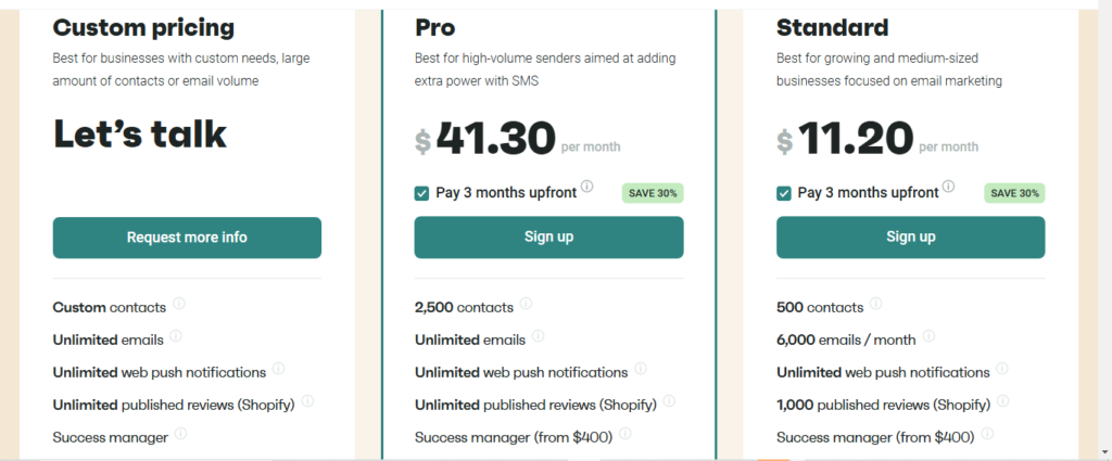 Omnisend Affiliate Partner Program: Unlock High Commissions by Promoting E-Commerce Email Marketing pricing